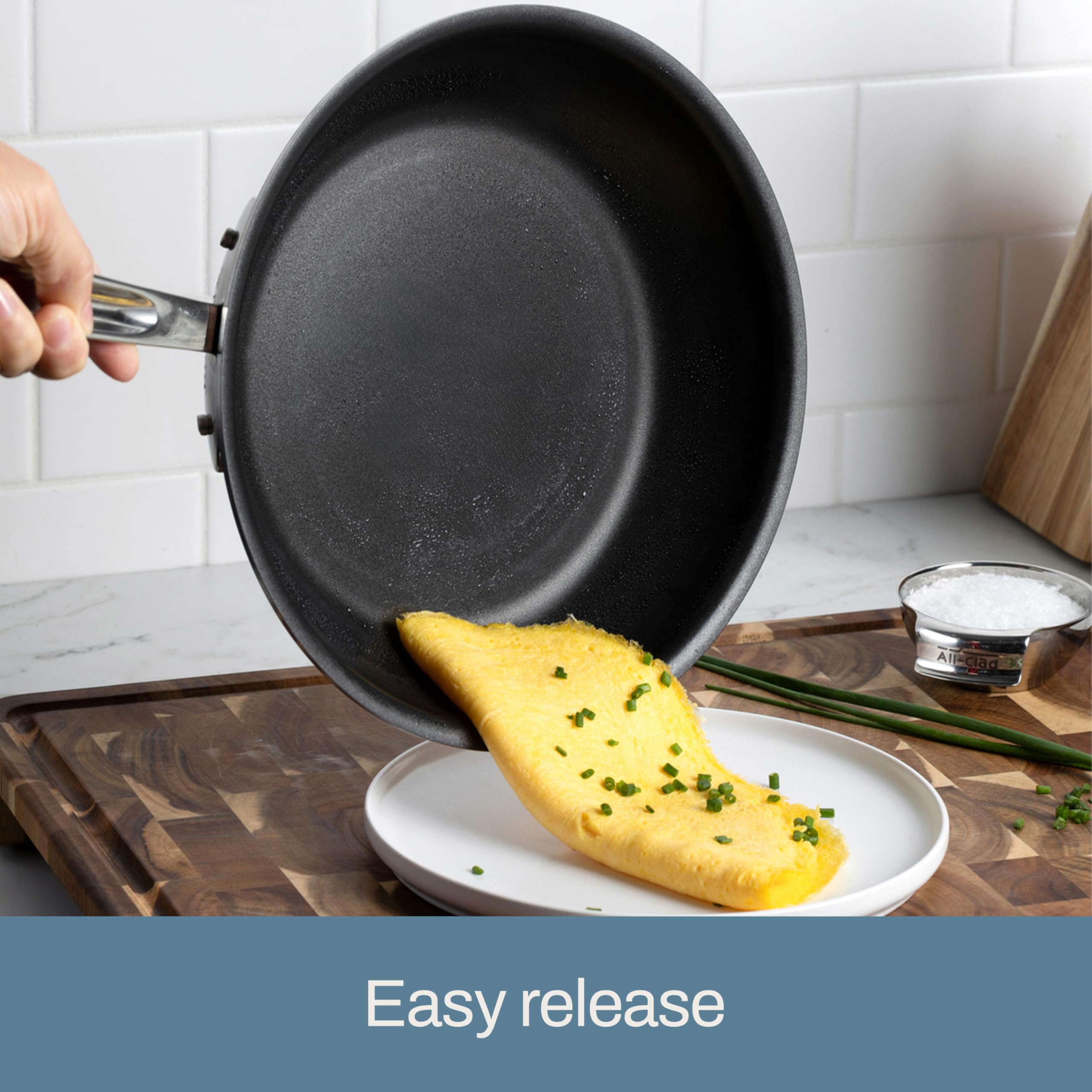 Amazon.com: All-Clad D5 10 Inch Brushed Stainless Steel Pro Non